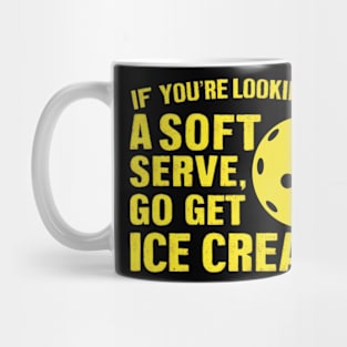 If you're looking for a soft serve, go get ice cream. Mug